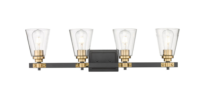 Senga 4 Light Bathroom Vanity Light by Mirage Lighting - available from The Lighting Shoppe, trusted by Canadian homeowners
