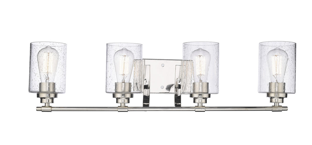 Lola 4 Light Bathroom Vanity Light by Mirage Lighting - available from The Lighting Shoppe, trusted by Canadian homeowners