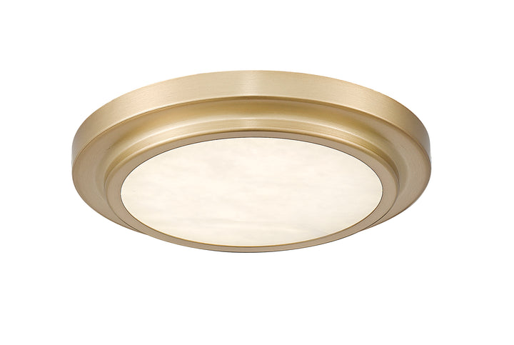 Halo Alabaster 7" Slim Disk LED Flush Mount
