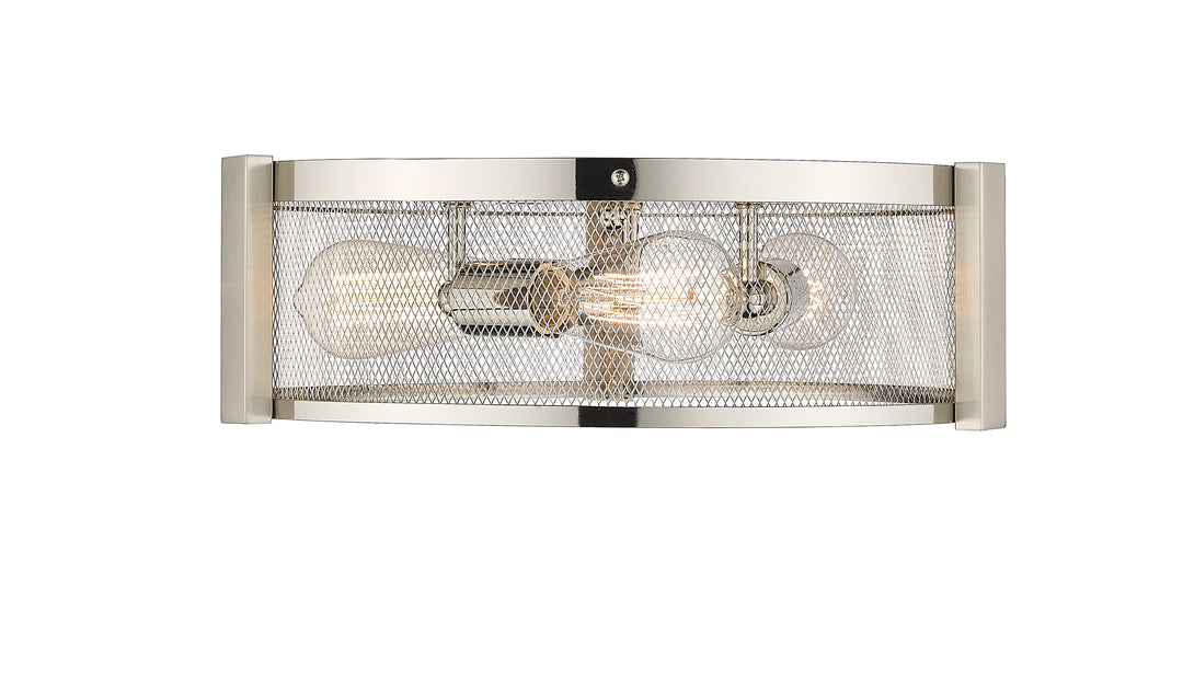 Britt 3-Light 16" Multi-Finish Flush Mount by Mirage Lighting