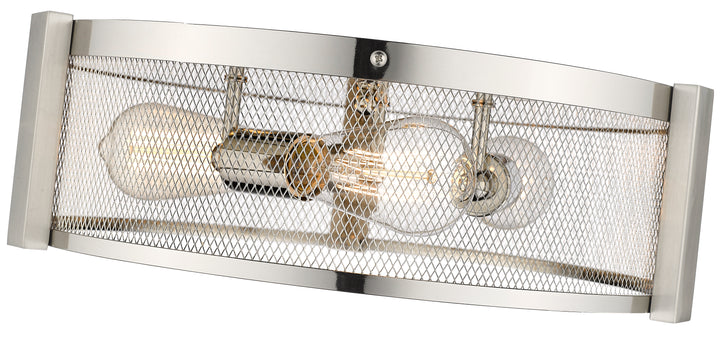 Britt 3-Light 16" Multi-Finish Flush Mount by Mirage Lighting