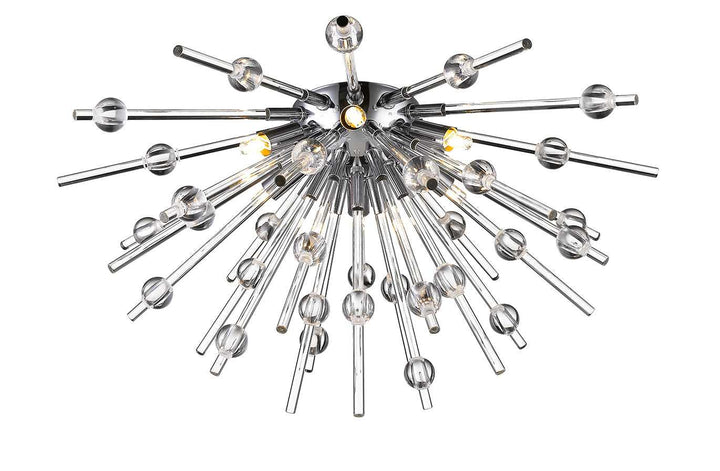 Starburst 6-Light Flush Mount Modition Lighting