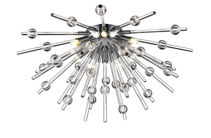 Starburst 6-Light Flush Mount Mirage Lighting Group