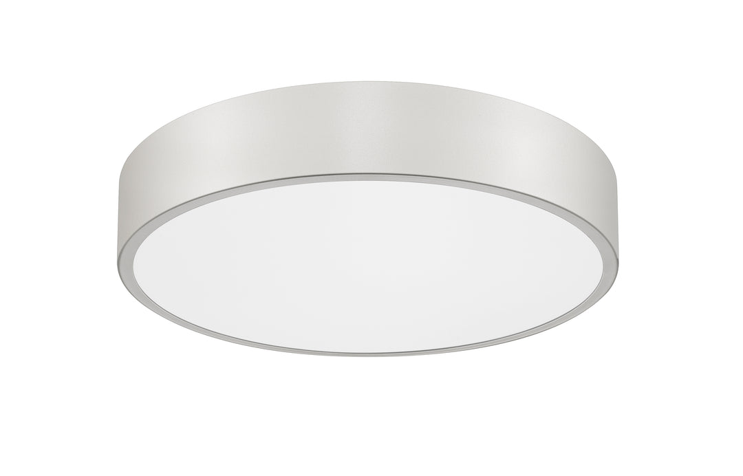 LUNA 15" Flush Mount Brushed Nickel