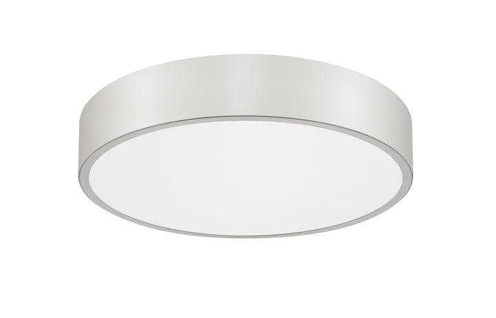 LUNA 15" Flush Mount Brushed Nickel