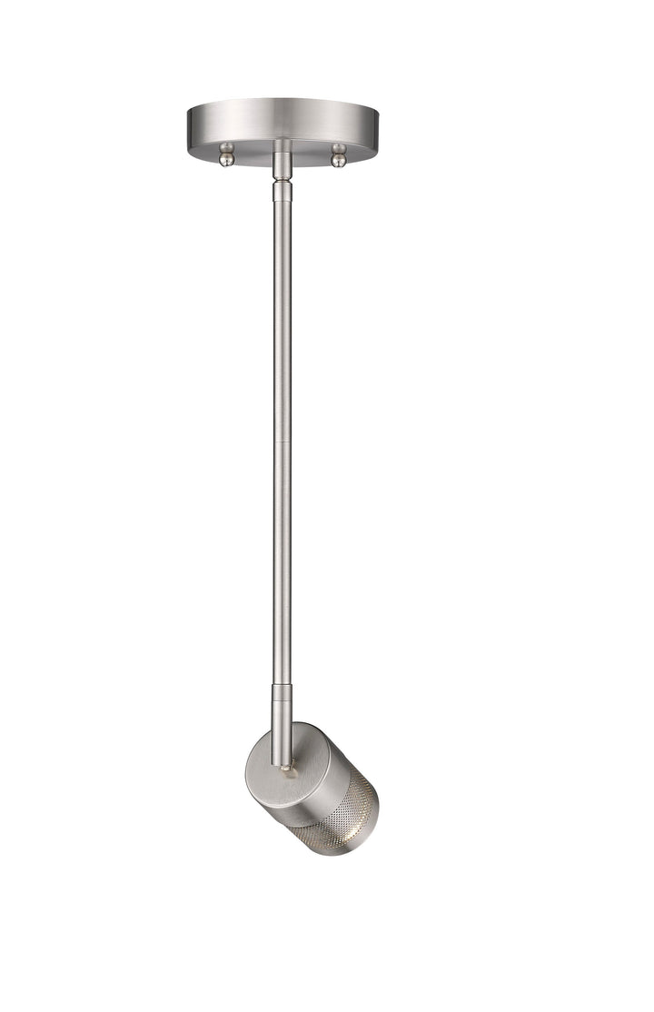 Peek Spot Light in Brushed Nickel Mirage Lighting