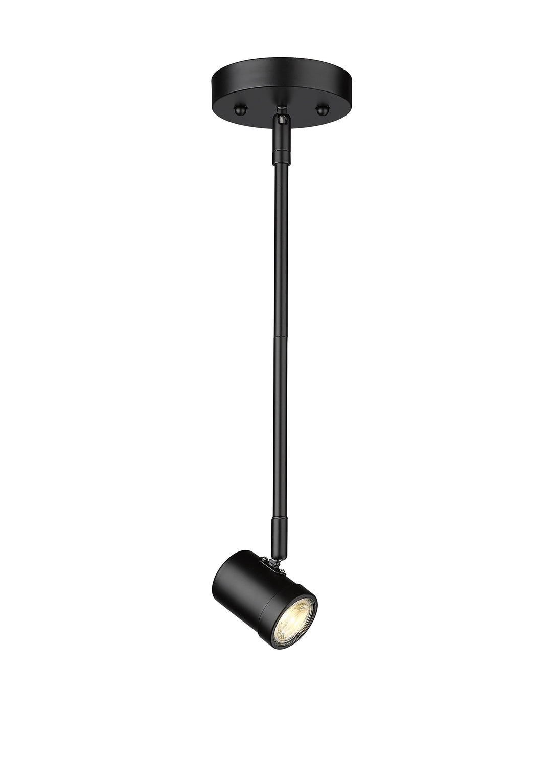 Spot-On Single Light Multi-Finish Black Track Mirage Lighting
