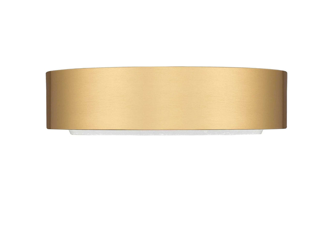 Crescent Alabaster 11" 5CCT LED Flush Mount w/Replaceable LED Module Mirage Lighting Group