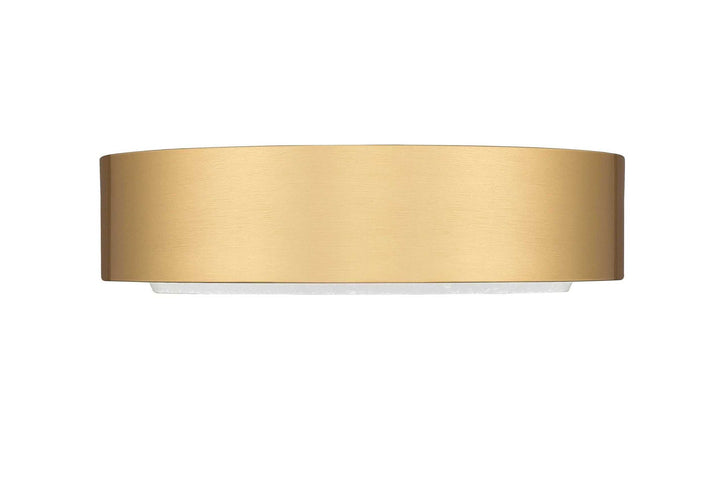Crescent Alabaster 11" 5CCT LED Flush Mount w/Replaceable LED Module Mirage Lighting Group