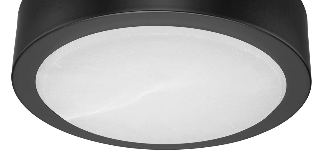 Crescent Alabaster 11" 5CCT LED Flush Mount w/Replaceable LED Module Mirage Lighting Group