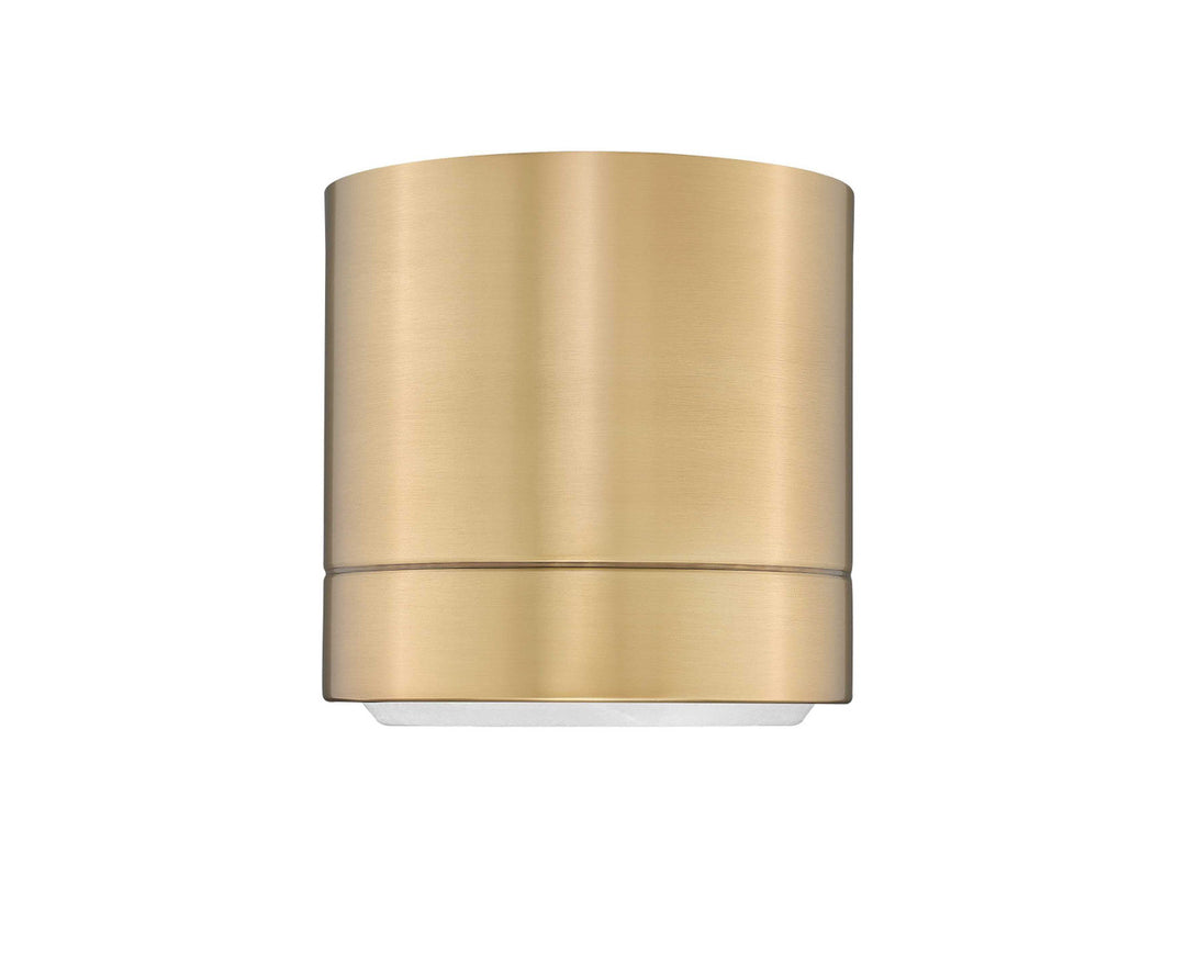 Crescent Alabaster 6" 5CCT LED Flush Mount w/Replaceable LED Module