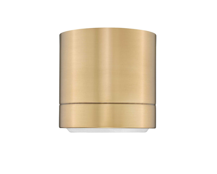 Crescent Alabaster 6" 5CCT LED Flush Mount w/Replaceable LED Module