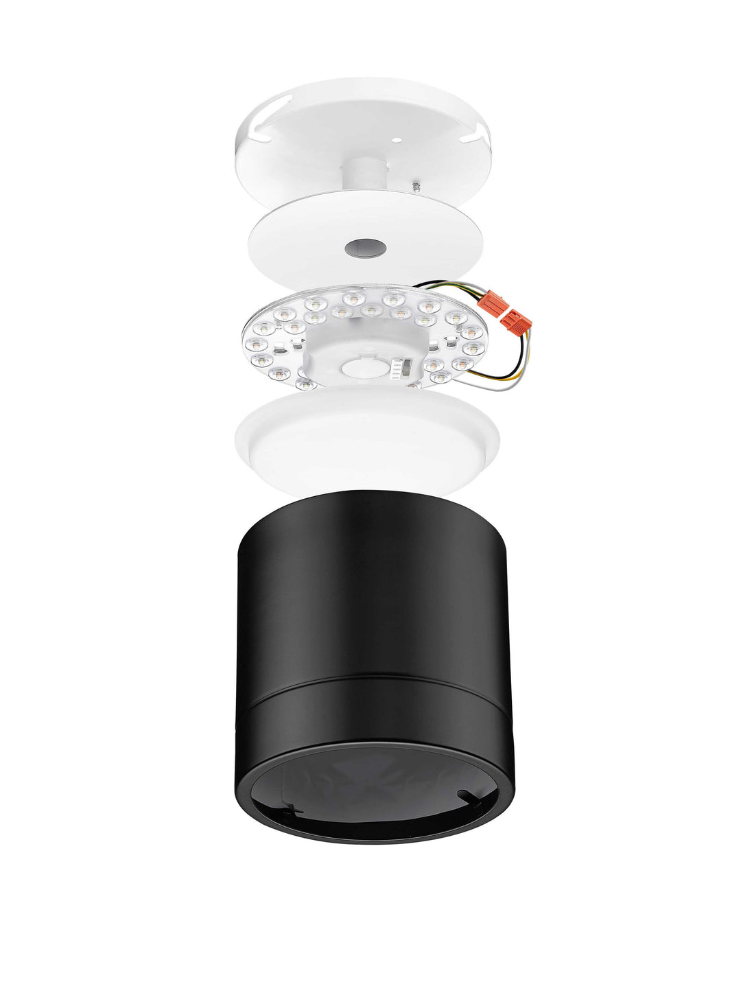 Step 6" 5CCT LED Flush Mount w/Replaceable LED Module