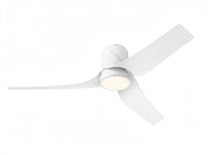 Banana Leaf 53" Flush Ceiling Fan Mirage Lighting