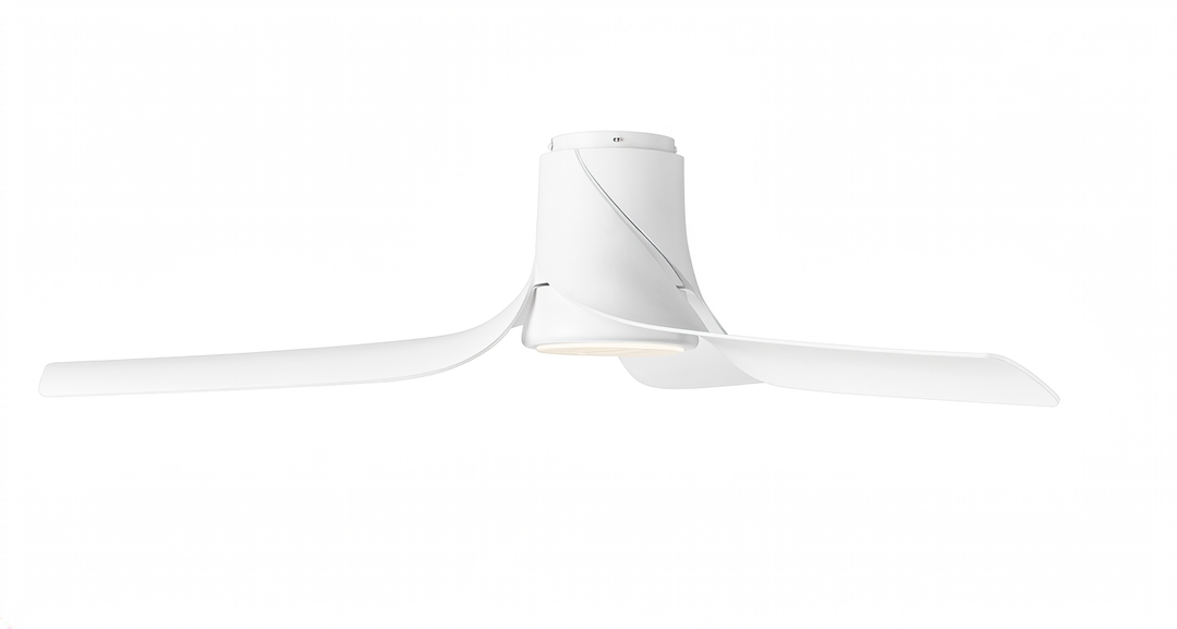 Banana Leaf 53" Flush Ceiling Fan Mirage Lighting