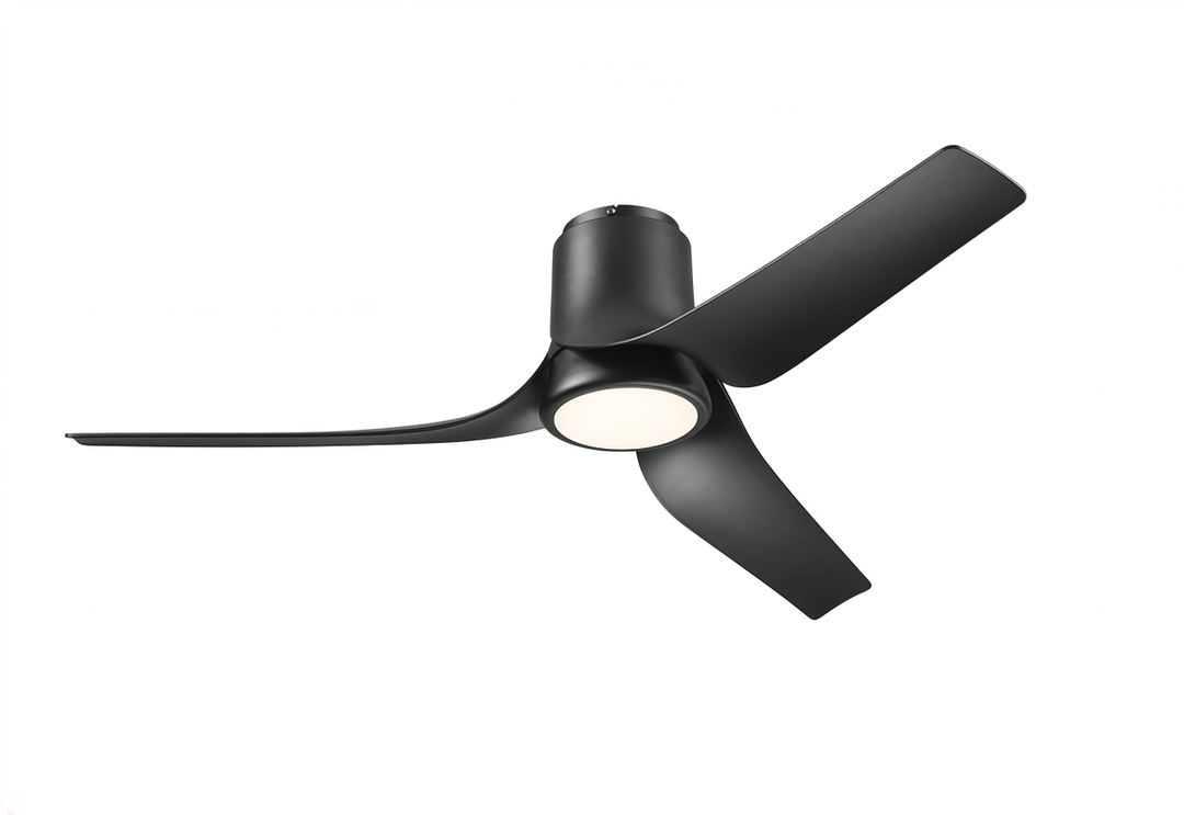 Banana Leaf 53" Flush Ceiling Fan Mirage Lighting