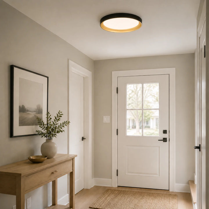 Halo 12" Slim Disk LED Flush Mount