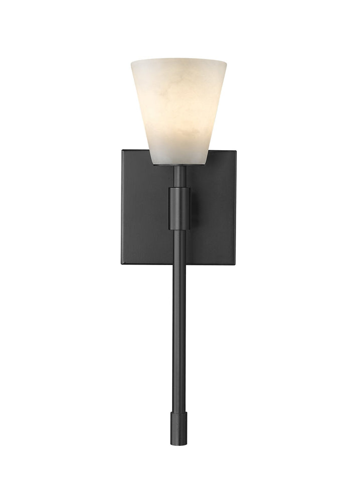 Ironstone 1-Light Spanish Alabster Wall Sconce