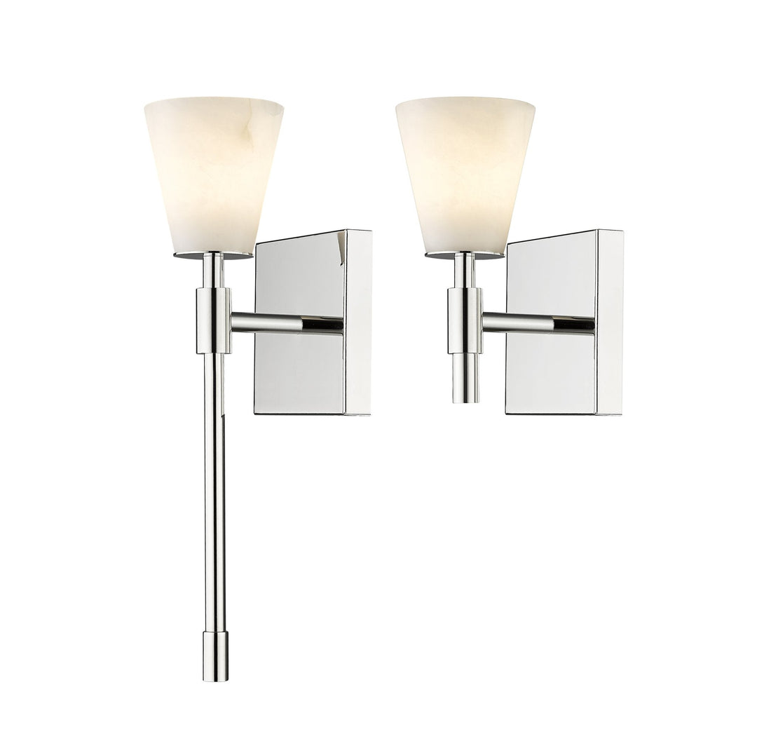 Ironstone 1-Light Spanish Alabster Wall Sconce