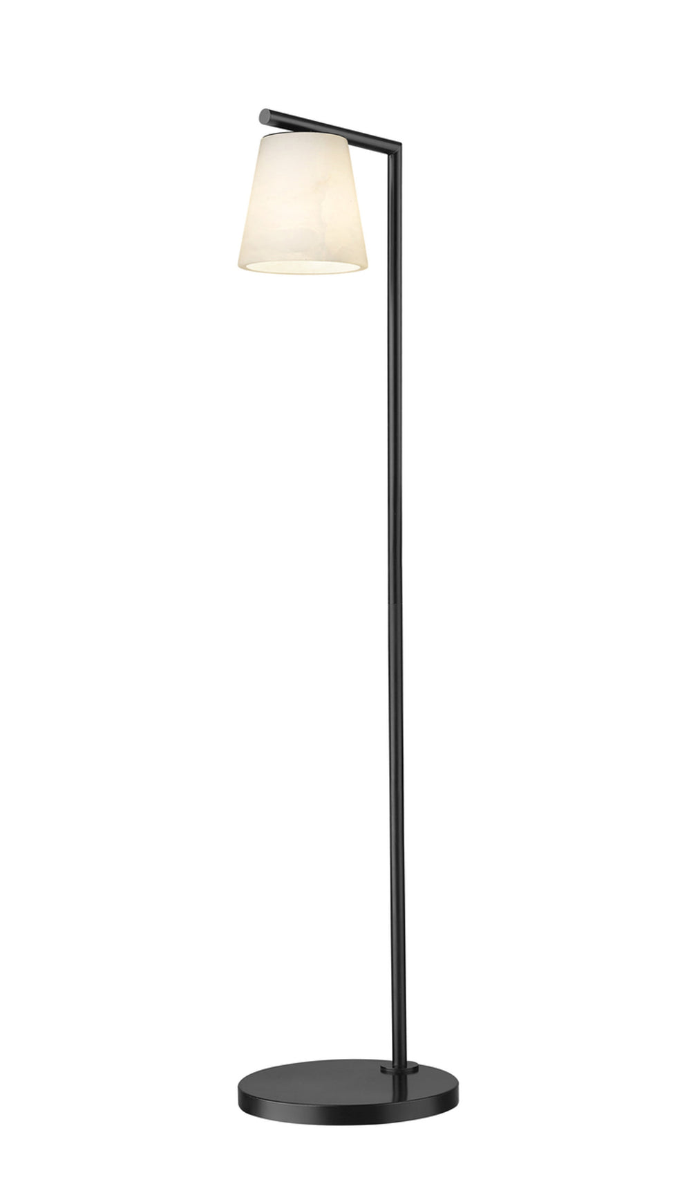 Ironstone 1-Light Alabaster Floor Lamp Modition Lighting