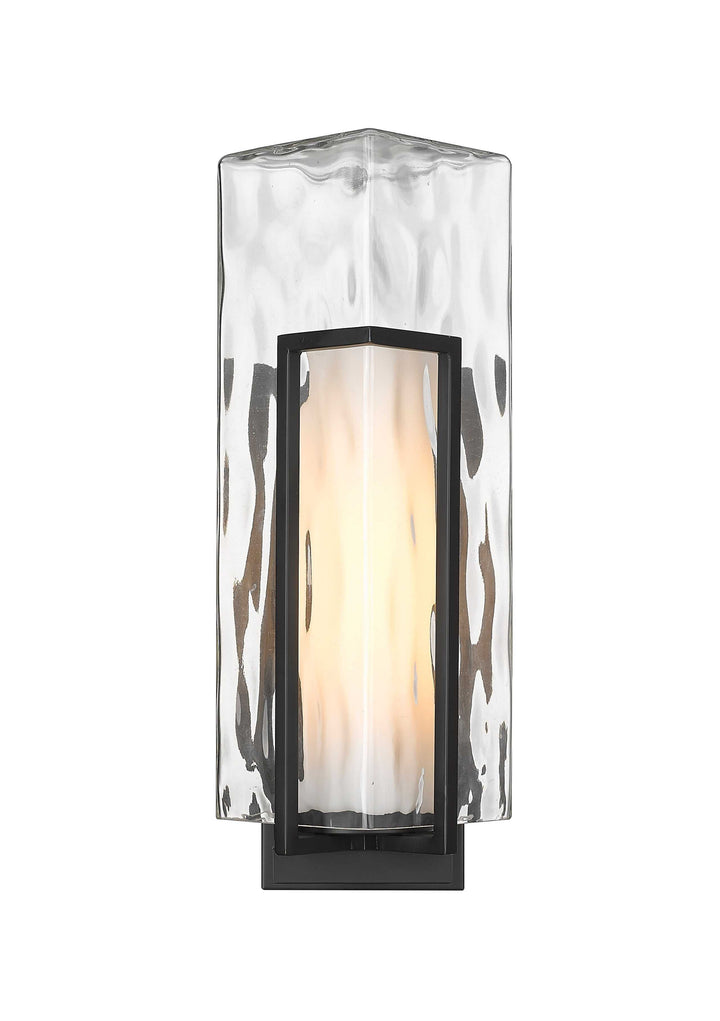 Union 1-Light Stainless Steel Outdoor Wall Sconce Mirage Lighting Group
