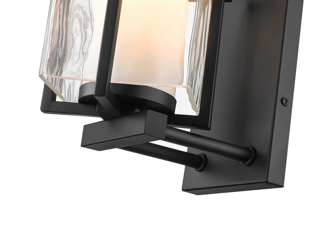 Union 1-Light Stainless Steel Outdoor Wall Sconce Mirage Lighting Group