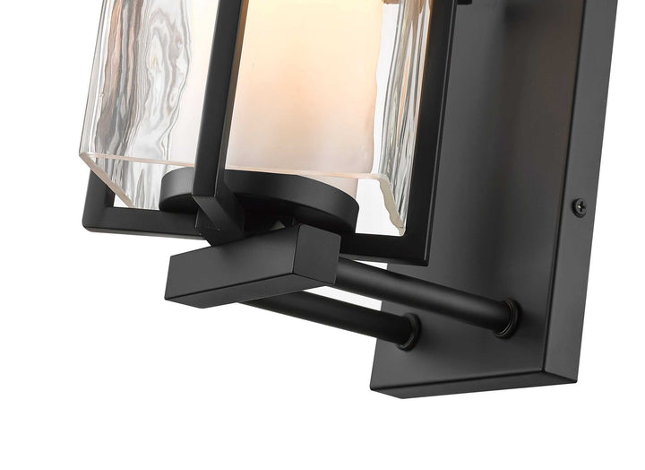 Union 1-Light Stainless Steel Outdoor Wall Sconce Mirage Lighting Group
