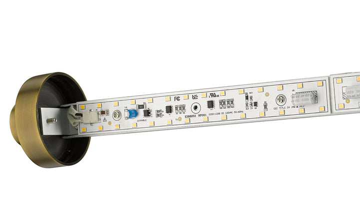 Stonework 48" Natural Spanish Alabaster LED Vanity Light