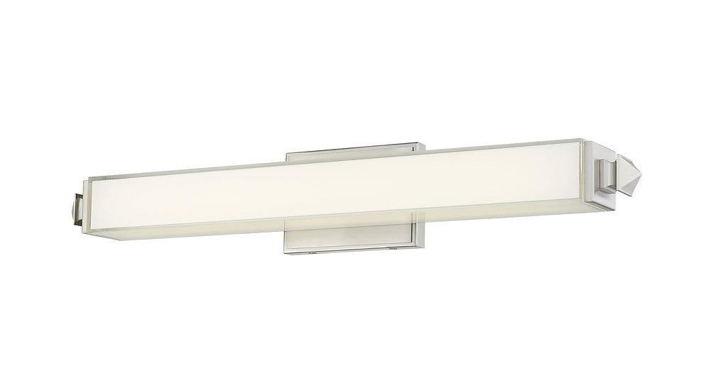 Jacour LED 18W Satin Nickel Vanity Light thelightingshoppe.ca