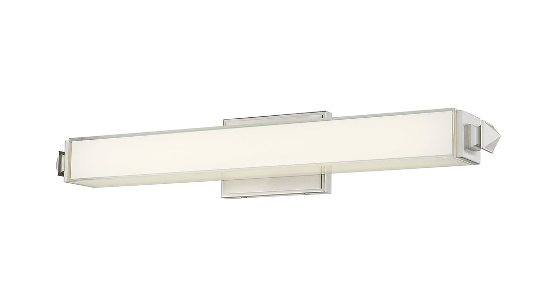 Jacour LED 18W Satin Nickel Vanity Light thelightingshoppe.ca