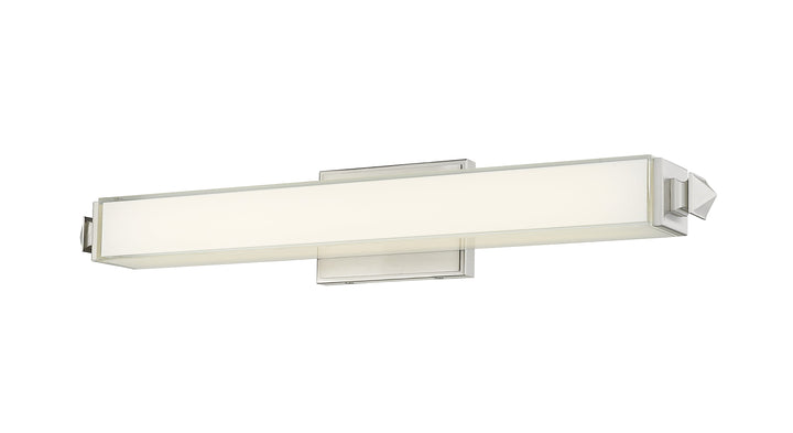 Jacour LED 18W Satin Nickel Vanity Light thelightingshoppe.ca