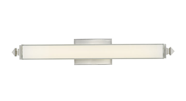 Jacour LED 18W Satin Nickel Vanity Light thelightingshoppe.ca