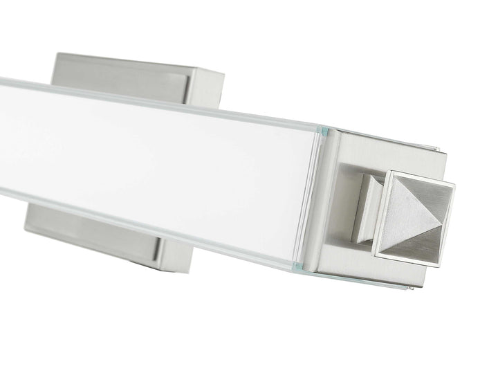 Jacour LED 18W Satin Nickel Vanity Light thelightingshoppe.ca