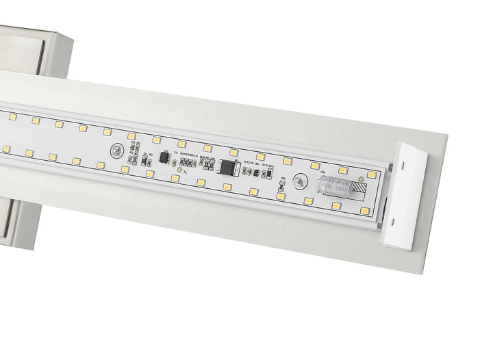 Jacour LED 18W Satin Nickel Vanity Light thelightingshoppe.ca