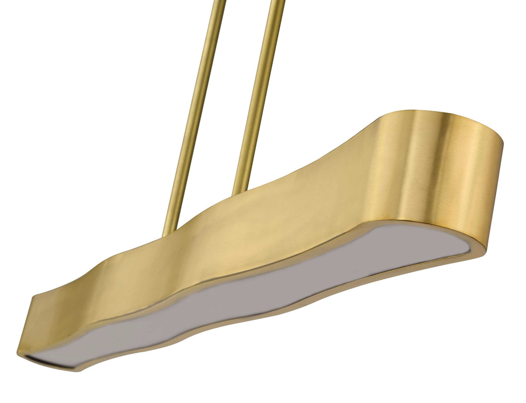 Curvature LED 33W 38" Linear Pendant Mirage Lighting