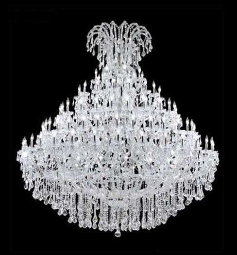 Maria Theresa Grand 128 Light Chandelier in Silver James R. Moder Canada