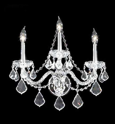 Vienna Three Light Wall Sconce in Silver James R. Moder Canada