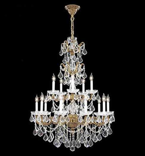 Madrid Cast Brass 15 Light Chandelier in Bronze James R. Moder Canada