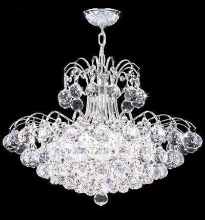 Jacqueline 12 Light Chandelier in Silver James R. Moder Canada