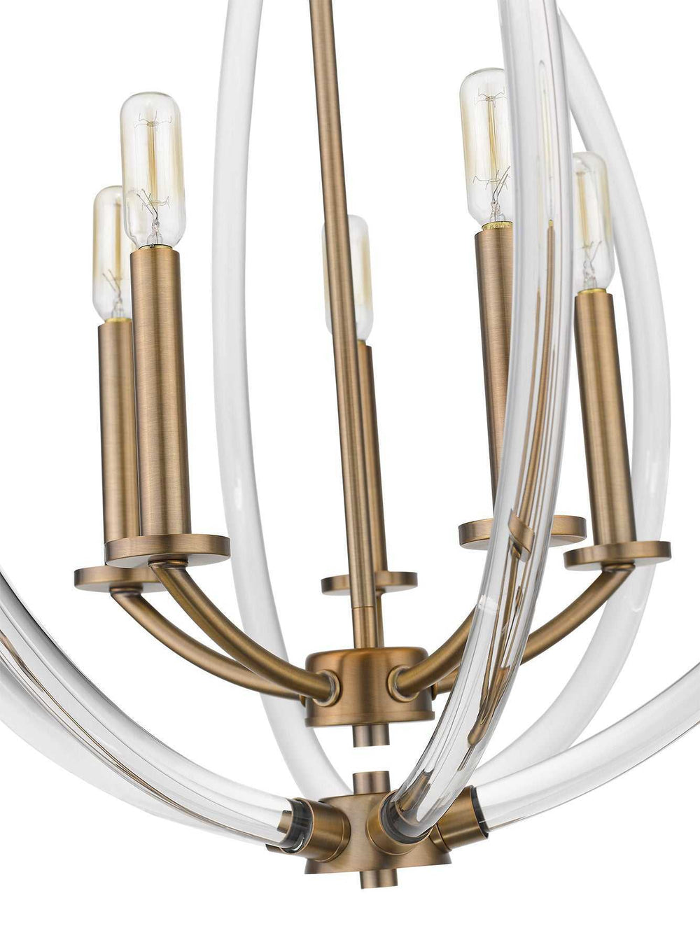 Optic 5-Light Chandelier Mirage Lighting Group