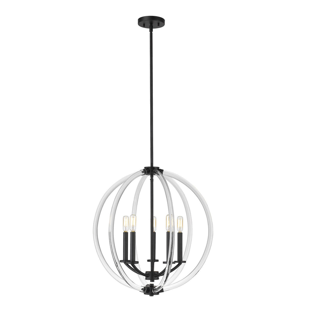 Optic 5-Light Chandelier Mirage Lighting Group
