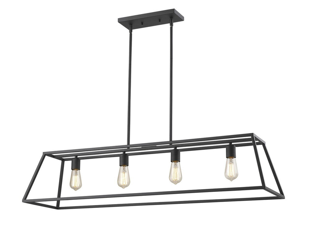 Urban 4-Light 45" Linear Pendant By Mirage Lighting