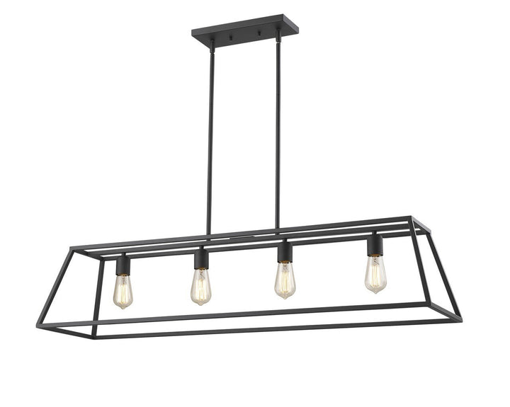 Urban 4-Light 45" Linear Pendant By Mirage Lighting