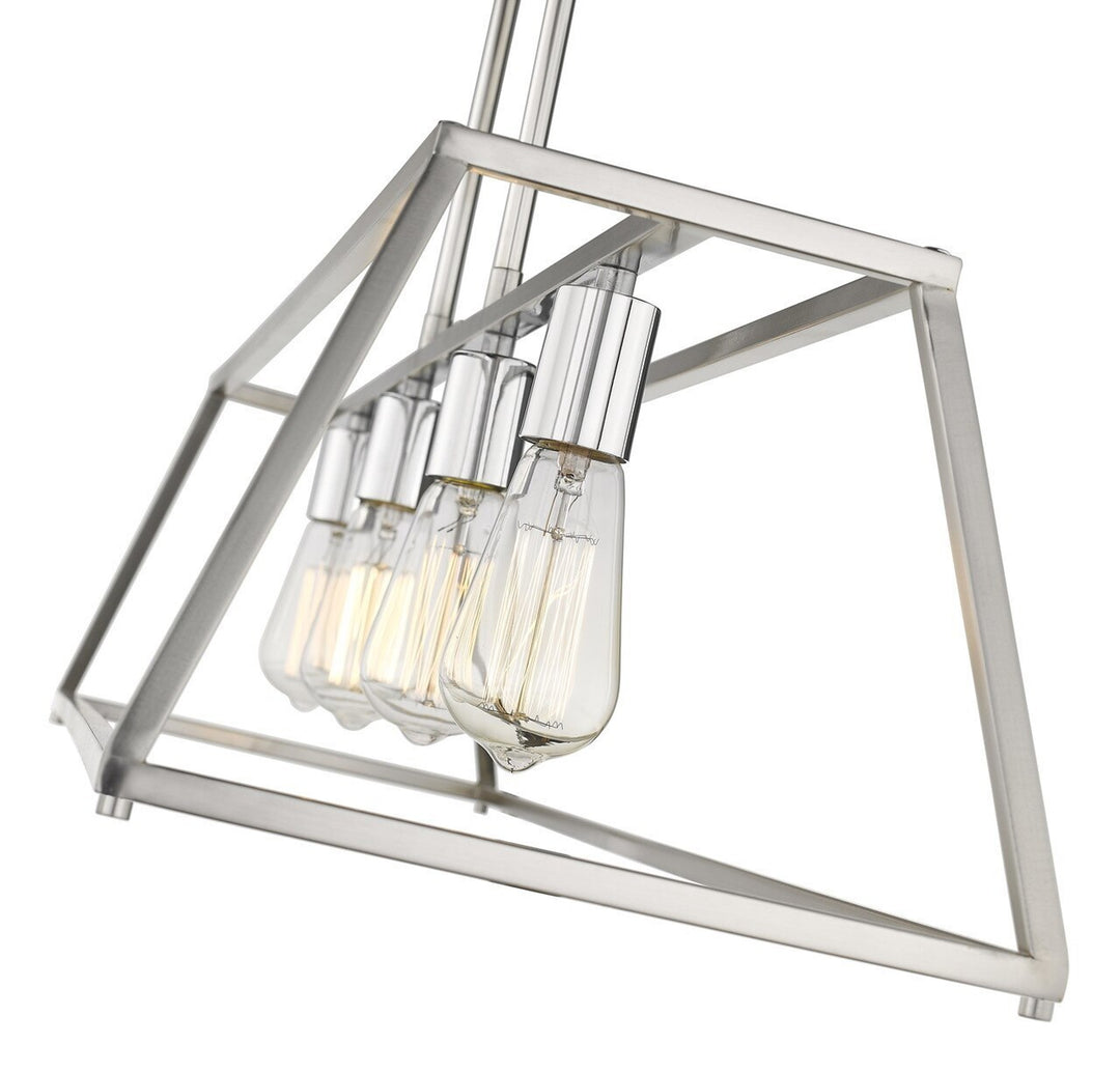 Urban 4-Light 45" Linear Pendant By Mirage Lighting