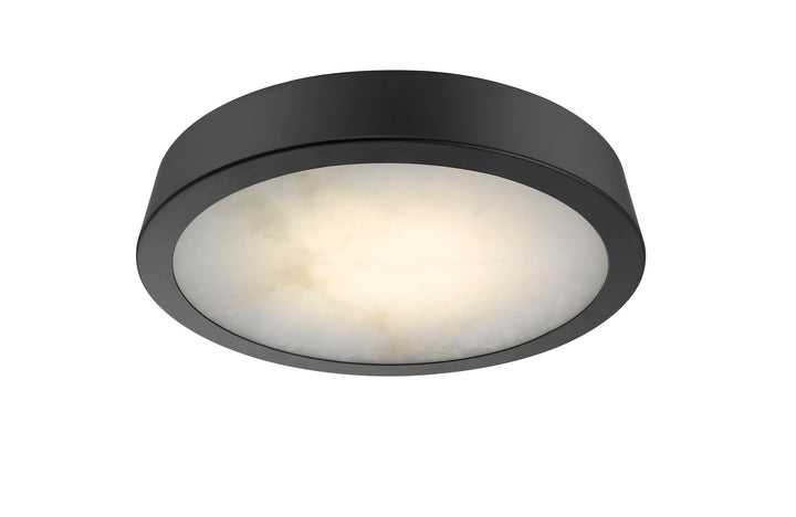Stonework Alabaster Replaceable LED 13" Flush Mount Mirage Lighting