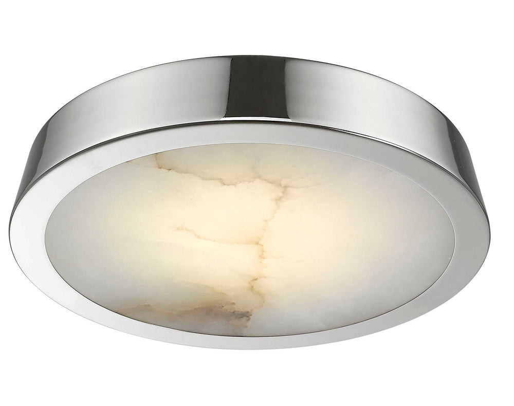 Stonework Alabaster Replaceable LED 13" Flush Mount Mirage Lighting