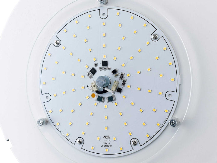 Stonework Alabaster Replaceable LED 13" Flush Mount Mirage Lighting