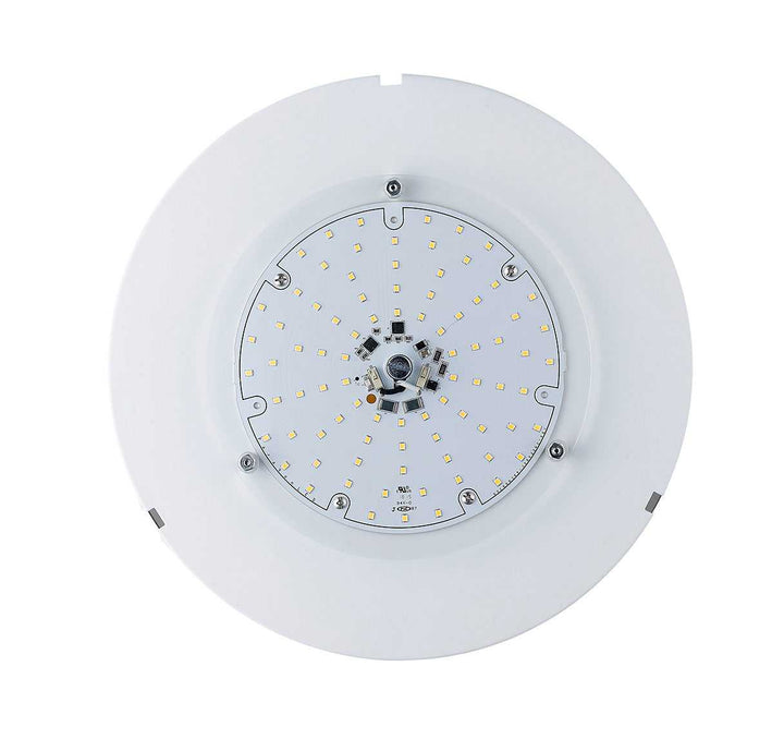 Stonework Alabaster Replaceable LED 13" Flush Mount Mirage Lighting