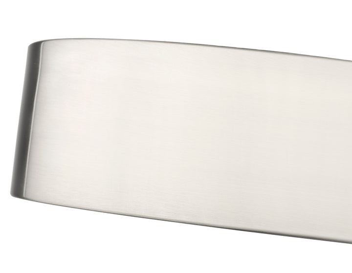 Piston 3-Light Polished Nickel Pendant Spanish Alabaster Stone Diffuser