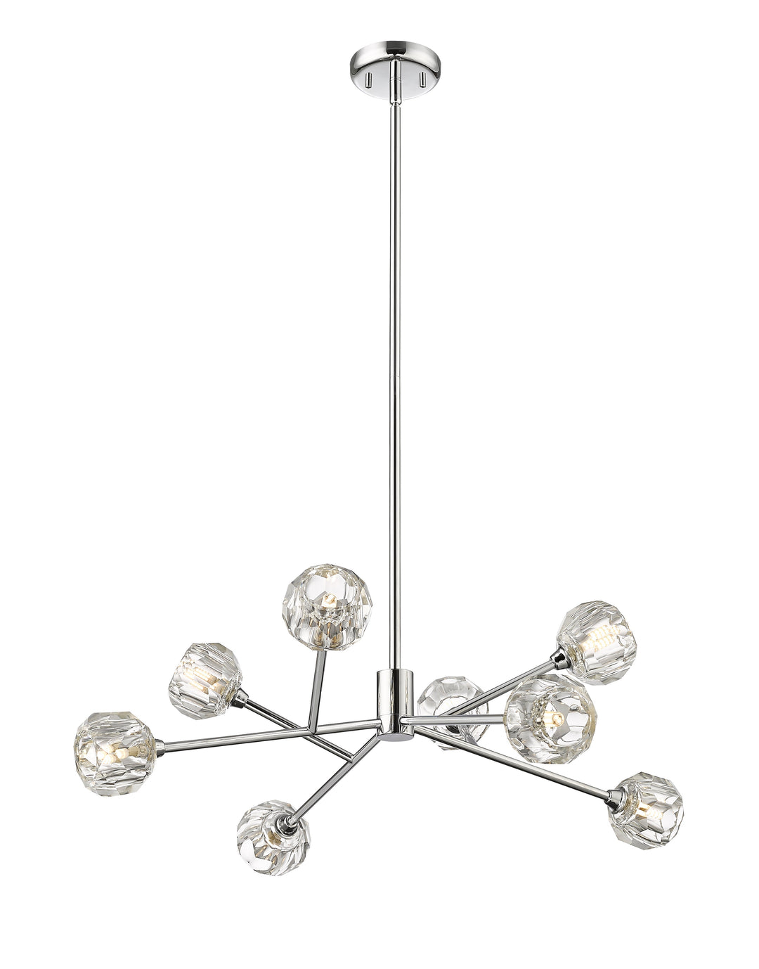 Gem 8 Light Chandelier Mirage Lighting Group